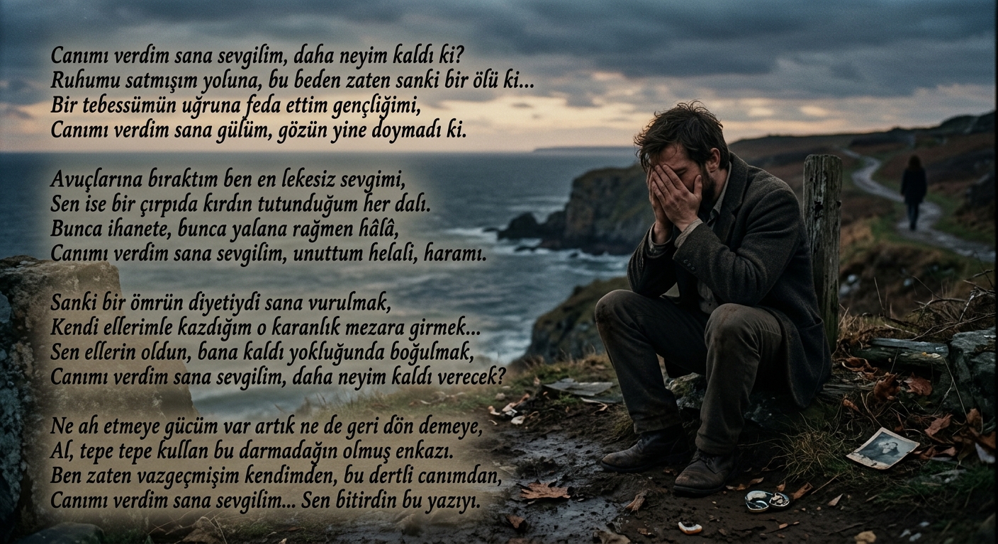 canimi verdim sana