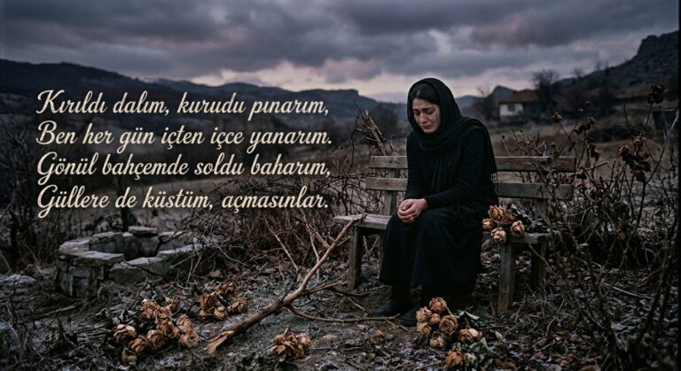 Güllerede küstüm