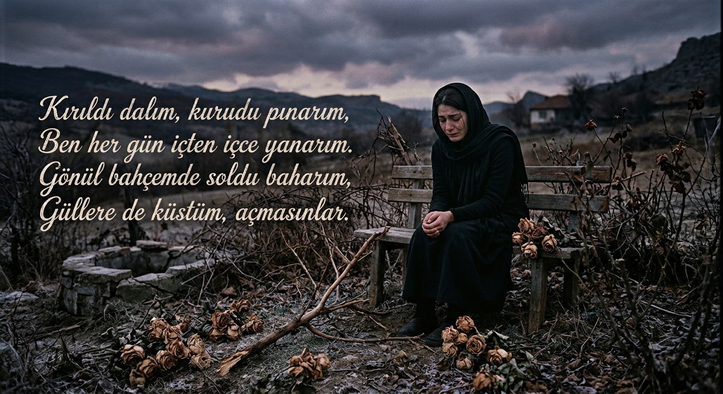 Güllerede küstüm