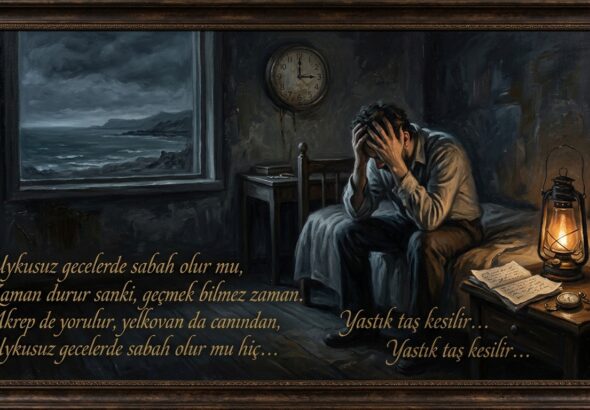 uykusuz gecelerde sabah olurmu