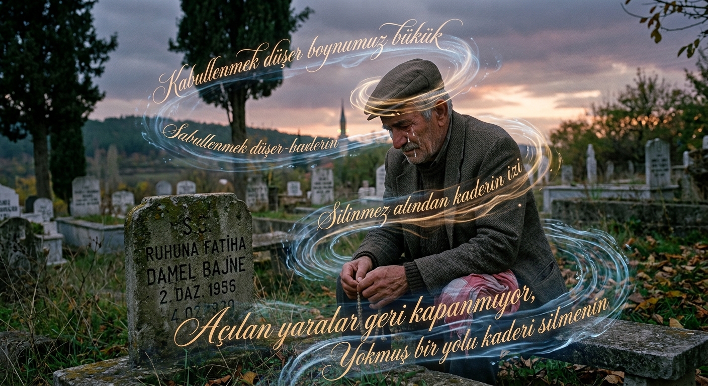 kaderin yolu silinmez